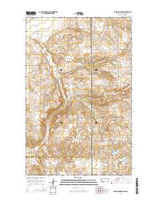 Brush Mountain 2014 topographic map thumbnail