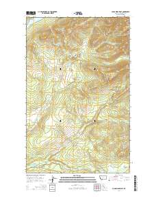 Camas Ridge West 2014 topographic map thumbnail
