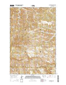 Cherry Spring 2014 topographic map thumbnail