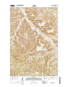 Corey Flat 2014 topographic map thumbnail
