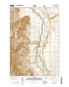 Bucks Nest 2014 topographic map thumbnail