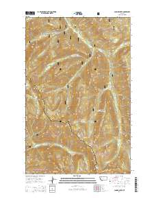 Connor Creek 2014 topographic map thumbnail