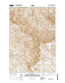 Davis Creek East 2014 topographic map thumbnail