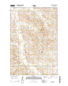 Carlyle NW 2014 topographic map thumbnail