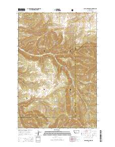 Deep Creek Park 2014 topographic map thumbnail