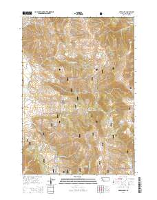 Deer Canyon 2014 topographic map thumbnail