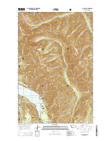 Circus Peak 2014 topographic map thumbnail