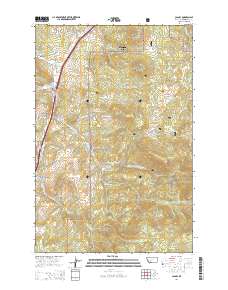 Clancy 2014 topographic map thumbnail