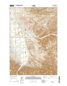 Alder 2014 topographic map thumbnail