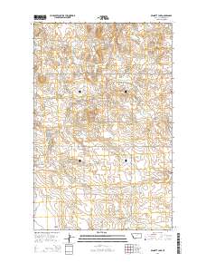 Bennett Lake 2014 topographic map thumbnail