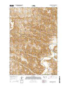 Bradshaw Creek 2014 topographic map thumbnail
