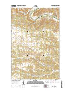 Baker Monument 2014 topographic map thumbnail