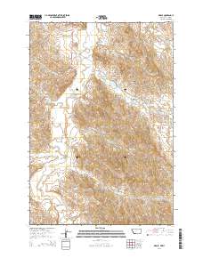 Biddle 2014 topographic map thumbnail