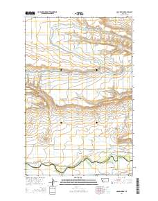 Golden Ridge 2014 topographic map thumbnail