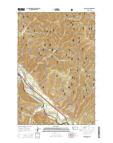 Idaho Gulch 2014 topographic map thumbnail