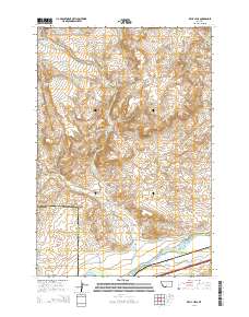 Kelly Hills 2014 topographic map thumbnail