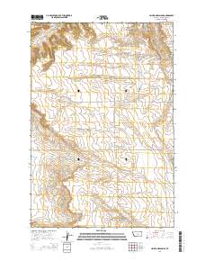 Hailstone Basin SE 2014 topographic map thumbnail