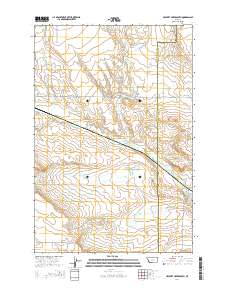 Halbert Creek South 2014 topographic map thumbnail