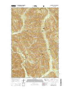Gooseberry Park 2014 topographic map thumbnail