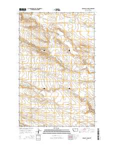 Hilldale Colony 2014 topographic map thumbnail
