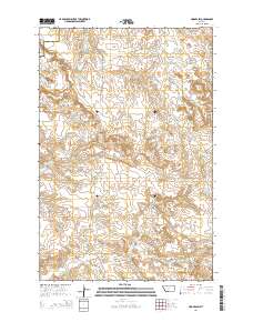 Hodges SW 2014 topographic map thumbnail