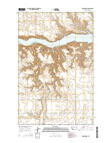 Denson Ranch 2014 topographic map thumbnail