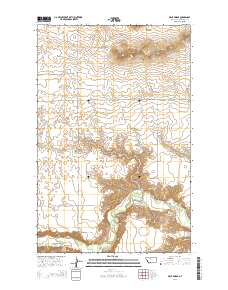 Dent Bridge 2014 topographic map thumbnail