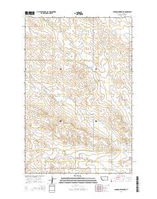 Johnson Reservoir 2014 topographic map thumbnail