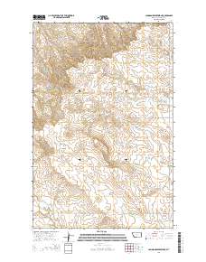 Johnson Reservoir NE 2014 topographic map thumbnail