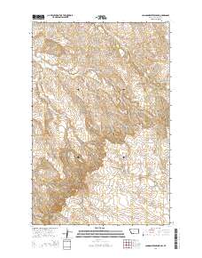 Johnson Reservoir NW 2014 topographic map thumbnail