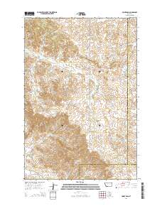 Hooky Dam 2014 topographic map thumbnail