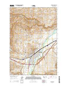 Livingston 2014 topographic map thumbnail