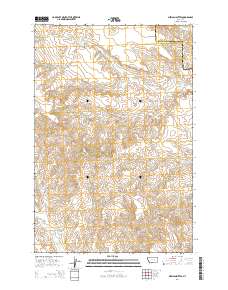Mexican Buttes 2014 topographic map thumbnail