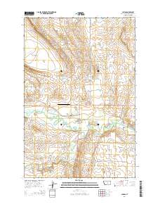 Lavina 2014 topographic map thumbnail