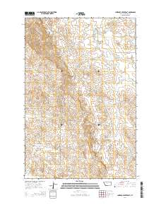 Lawrence Creek East 2014 topographic map thumbnail