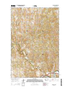 Mid Canon 2014 topographic map thumbnail