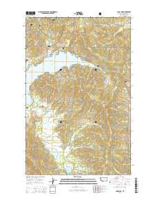 Lone Lake 2014 topographic map thumbnail