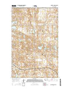 Lone Tree Lake 2014 topographic map thumbnail