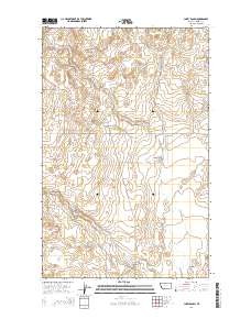Lakey Ranch 2014 topographic map thumbnail