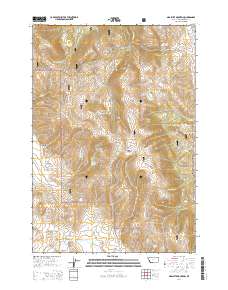 Graphite Mountain 2014 topographic map thumbnail