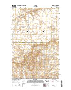 Haugens Hill 2014 topographic map thumbnail