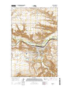 Havre 2014 topographic map thumbnail