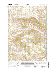Horsethief Creek 2014 topographic map thumbnail