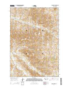 Jeans Fork NW 2014 topographic map thumbnail