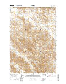 Horse Creek 2014 topographic map thumbnail