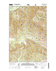 Horse Hill 2014 topographic map thumbnail