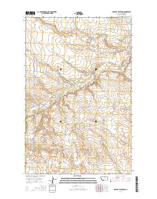 Holzhey Reservoir 2014 topographic map thumbnail