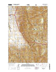 Homestake 2014 topographic map thumbnail