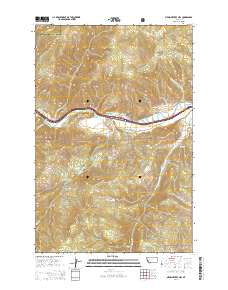 Medicine Tree Hill 2014 topographic map thumbnail