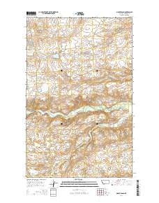 Magee Ranch 2014 topographic map thumbnail